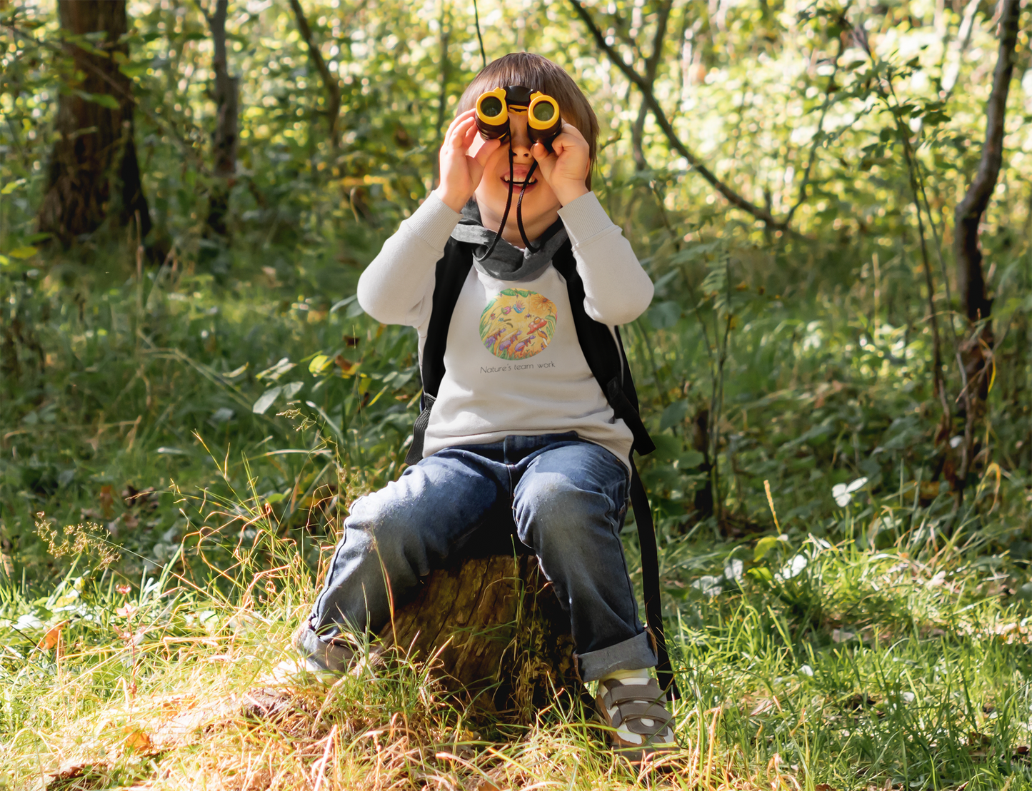 Ontwerp van Anabel - Kindertrui - Nature's teamwork