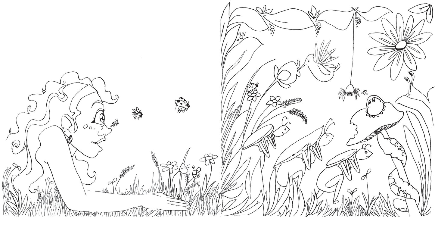 Diseño de Anabel - Dibujos para colorear - Como una gran familia