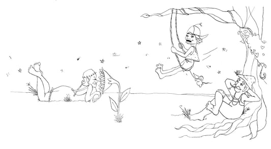 Ontwerp door Anabel - Kleurplaten - Als één grote familie