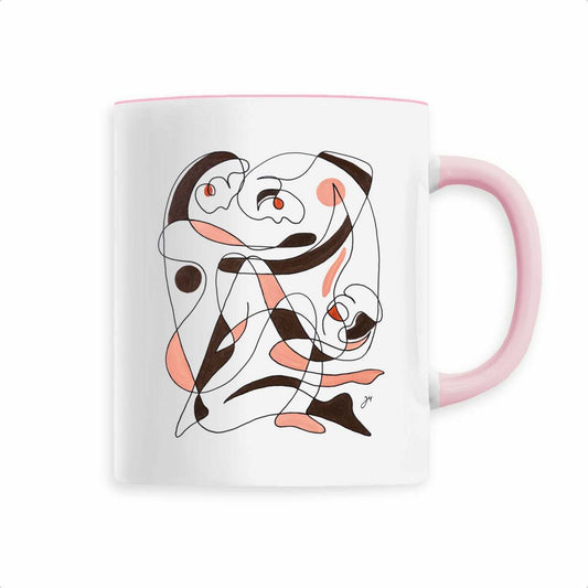 Design by Jana - Ceramic mug - Letting go