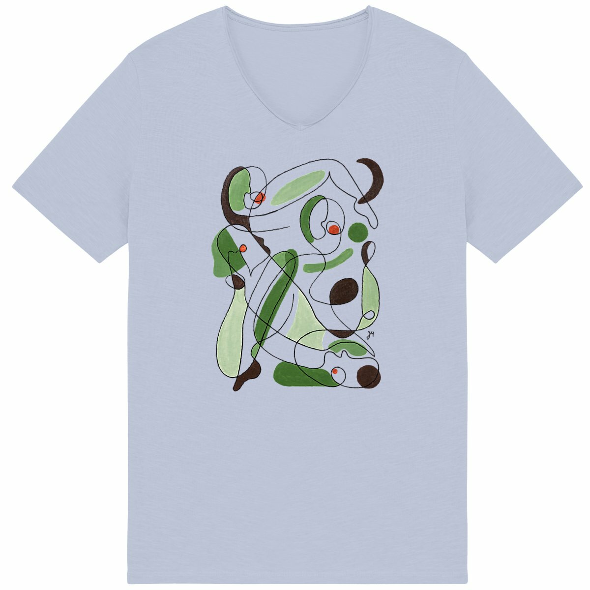 Design by Jana - Men's slub t-shirt - Dreaming