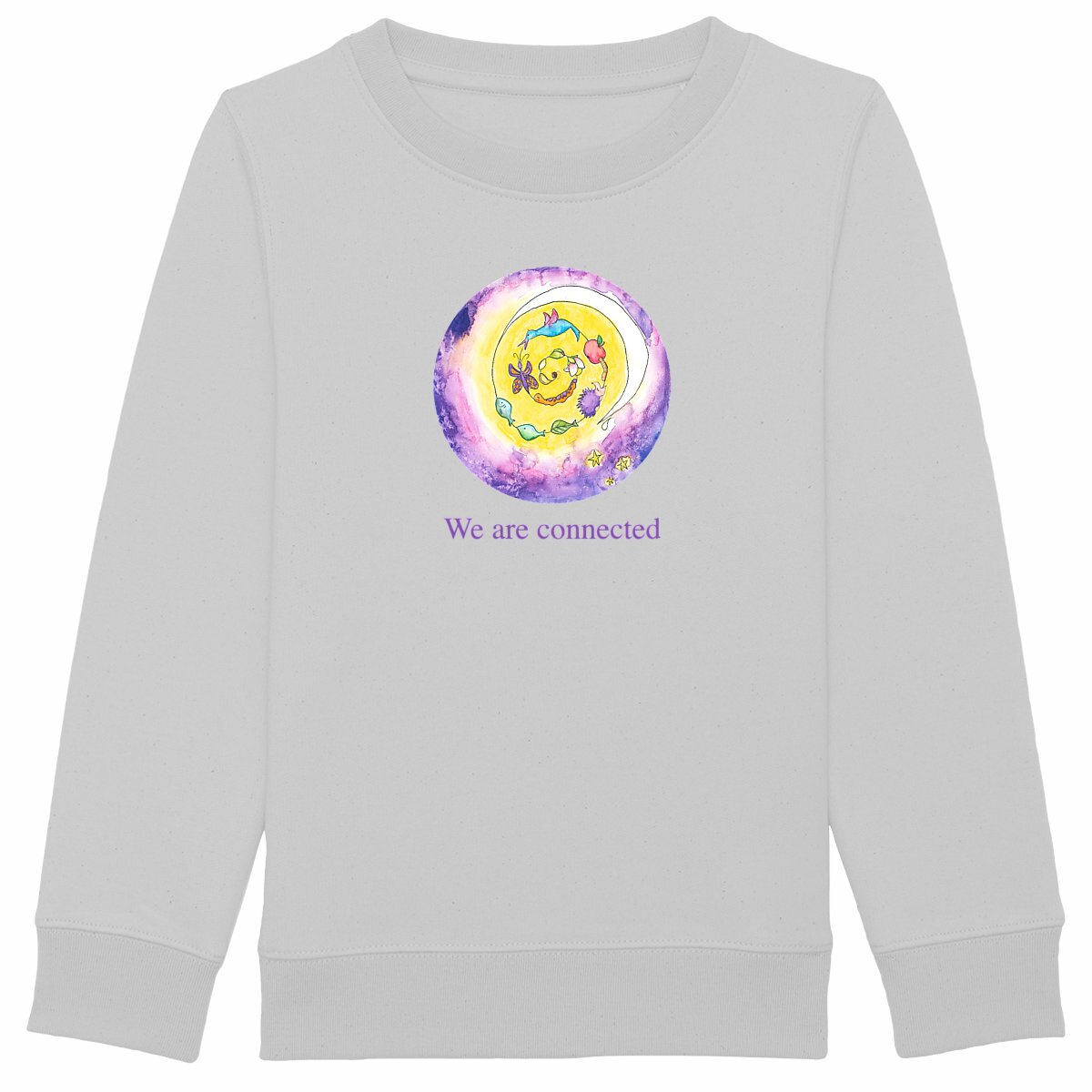 Heavyweight sweatshirt: We are connected