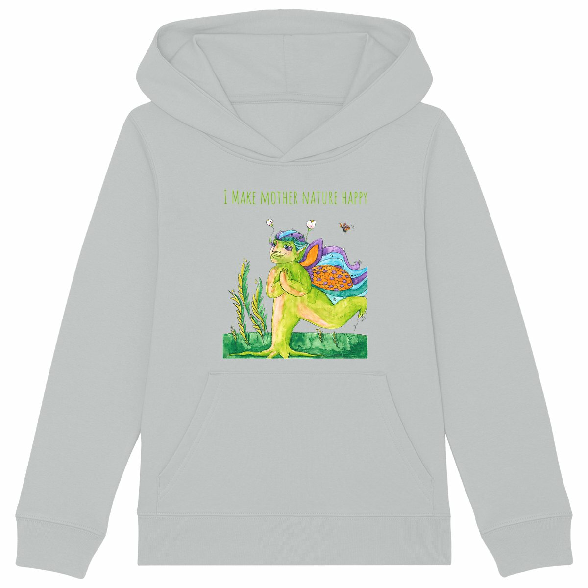 Heavyweight hoodie with Mother Nature Character