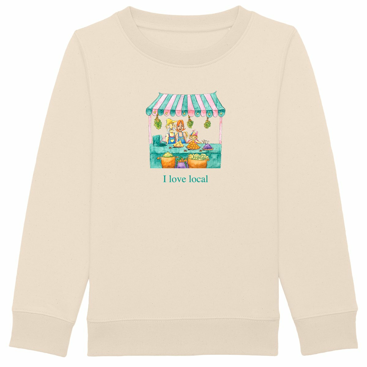 Sweatshirt - I love local