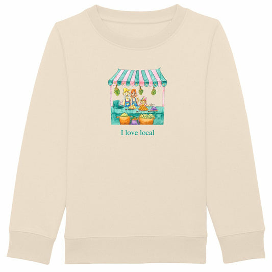 Sweatshirt - I love local