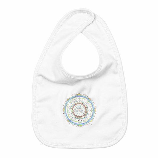 Design by Hannah - Bib - Mandala Sky