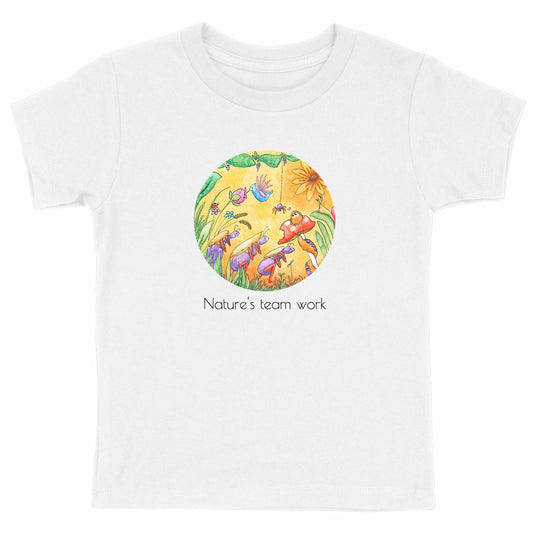 Heavyweight T-shirt: Nature's team work