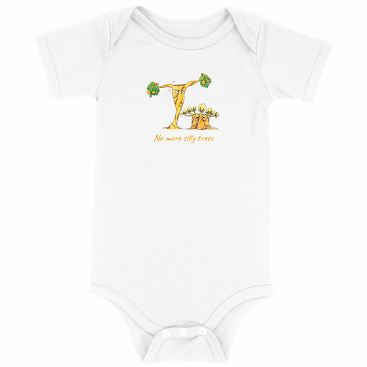Design by Anabel - Baby bodysuit - Silly trees
