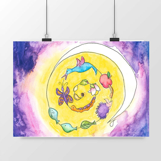 Poster: In nature everything is connected