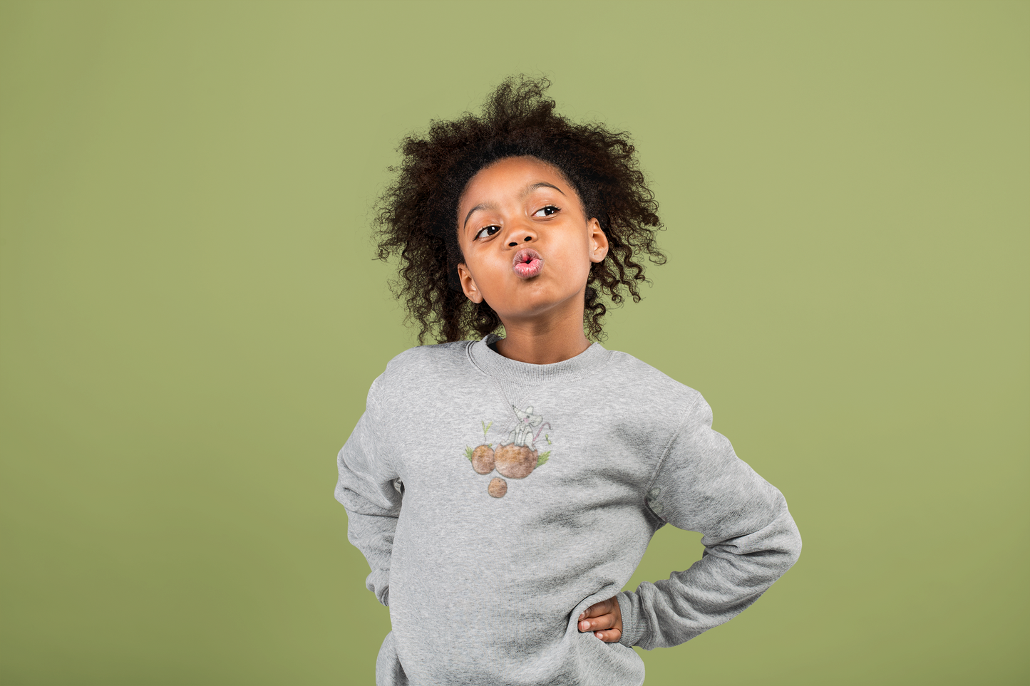 Ontwerp van Anabel - Kindertrui - Kleine muis