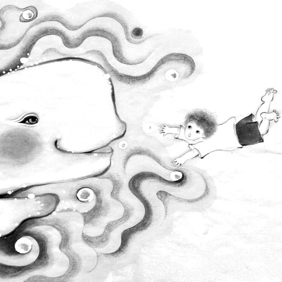 Coloring pages from The Boy and the Star Dragon