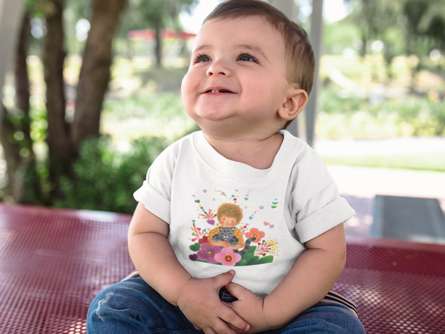 Happy - Kids T-shirt by Yu