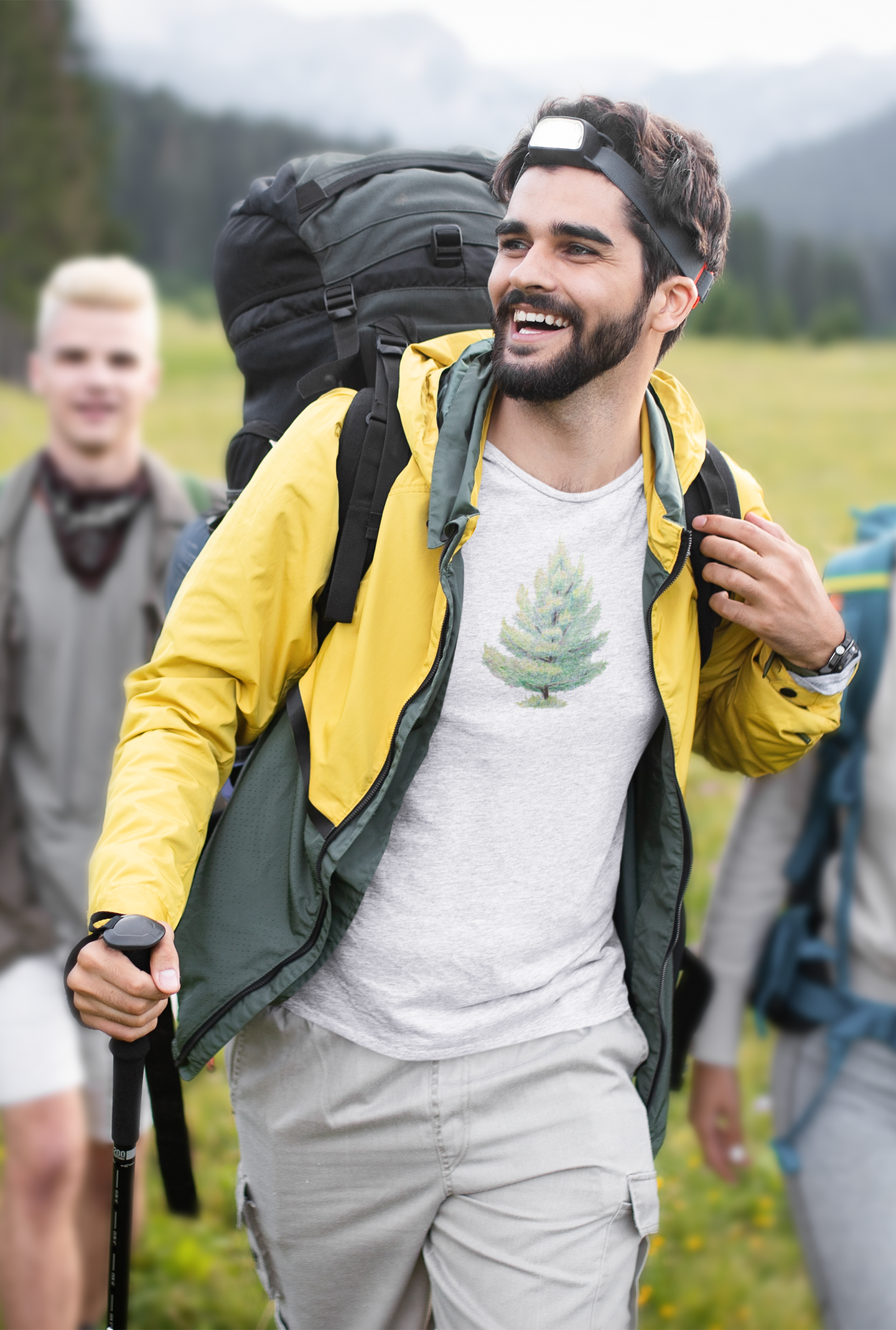 Design by Hannah - Heavyweight t-shirt - Pine