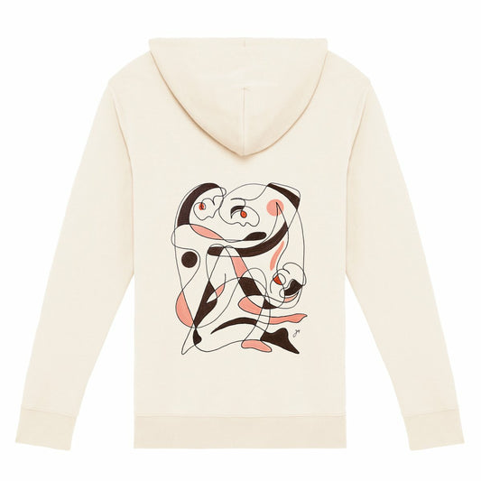 Design by Jana - Zip Hoodie - Dreaming - back_0