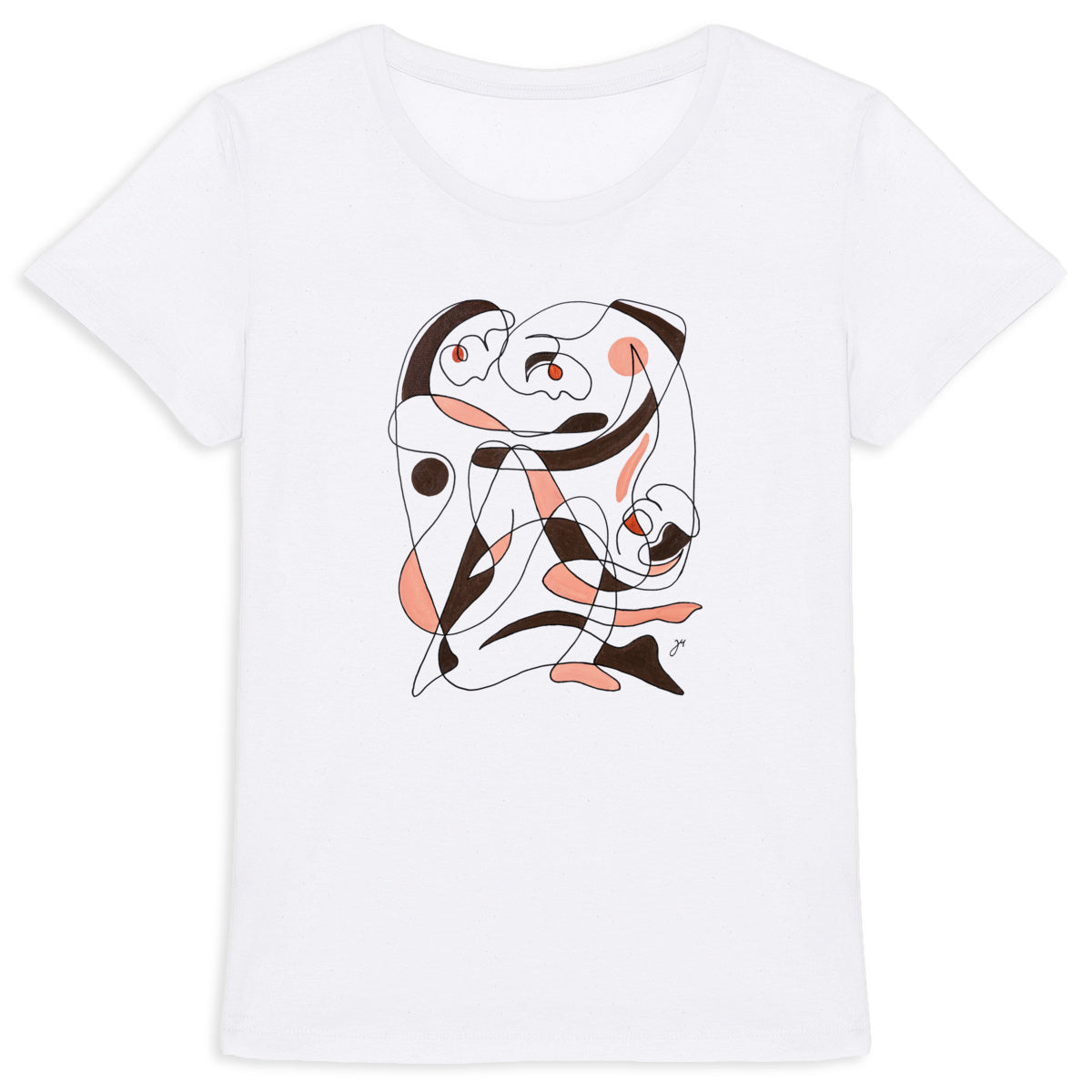 Design by Jana - Women's heavyweight T-shirt - Letting go