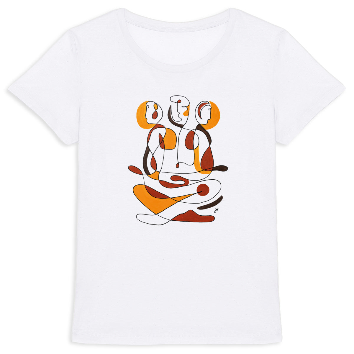 Design by Jana - Women's heavyweight T-shirt - Being