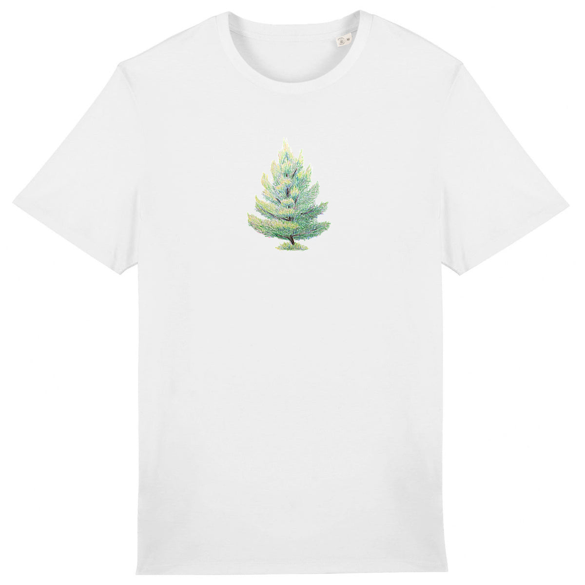 Design by Hannah - Heavyweight t-shirt - Pine - front_0