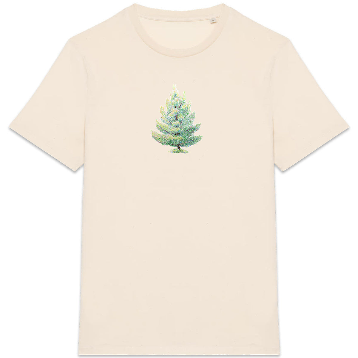 Design by Hannah - Heavyweight t-shirt - Pine - front_1