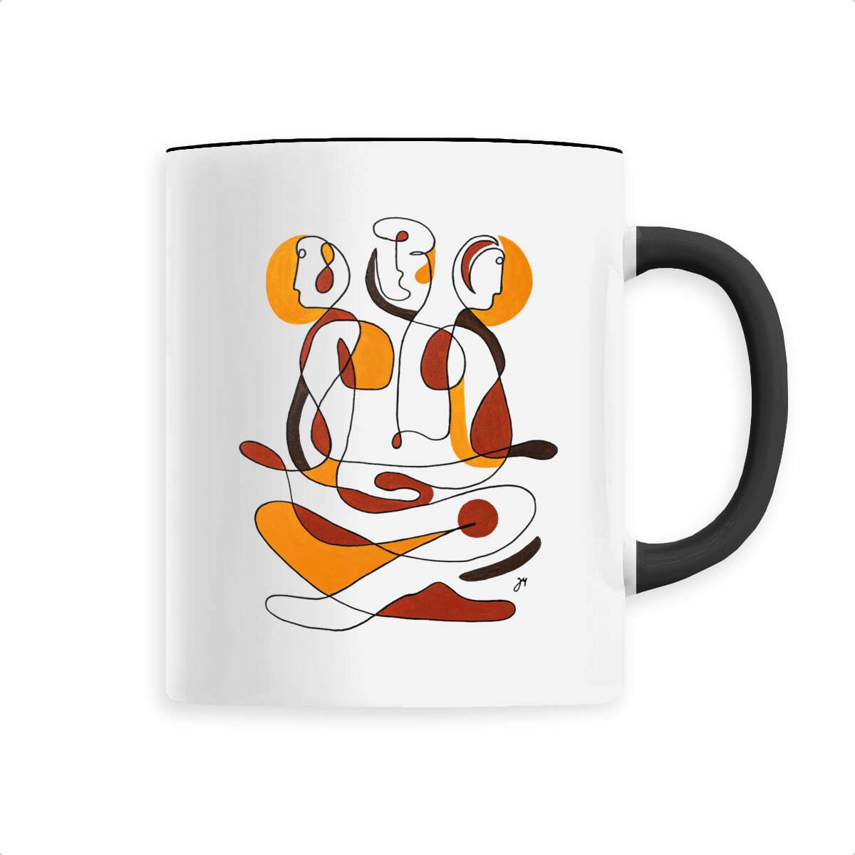 Design by Jana - Ceramic mug - Being