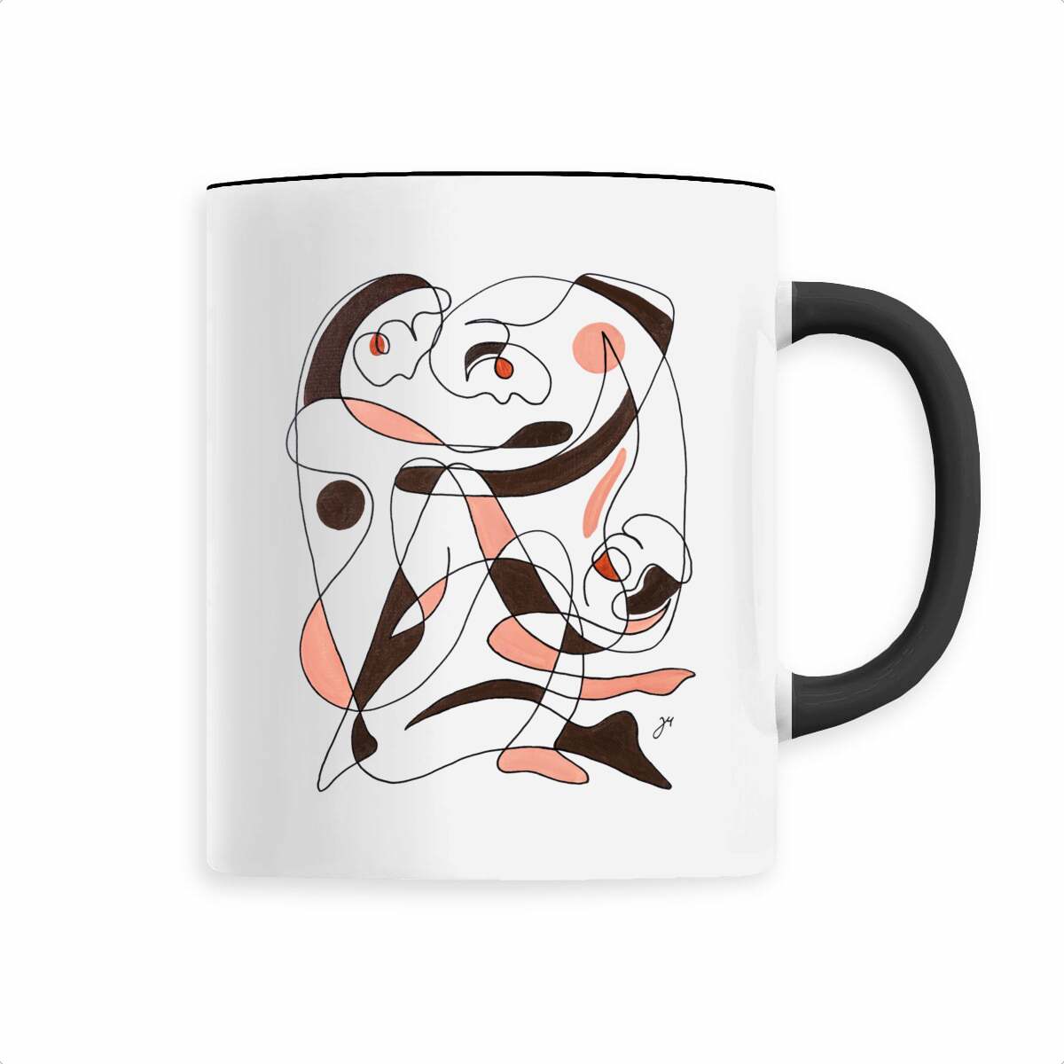 Design by Jana - Ceramic mug - Letting go