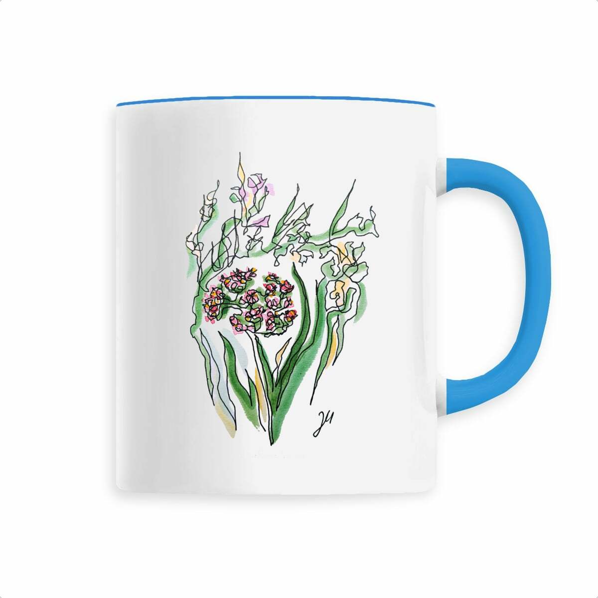 Design by Jana - Ceramic mug - Flowers
