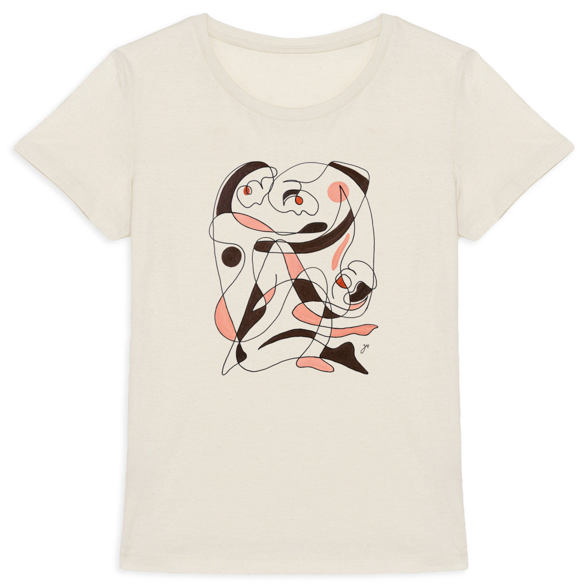 Design by Jana - Women's heavyweight T-shirt - Letting go