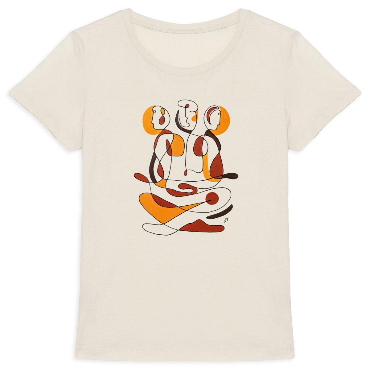 Design by Jana - Women's heavyweight T-shirt - Being