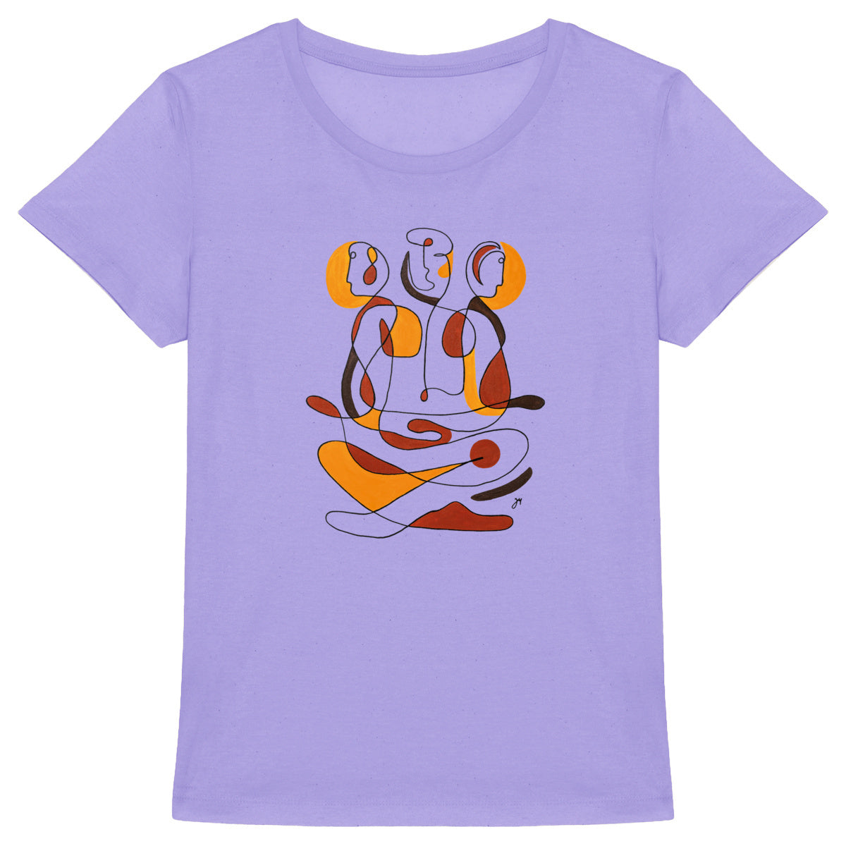 Design by Jana - Women's heavyweight T-shirt - Being