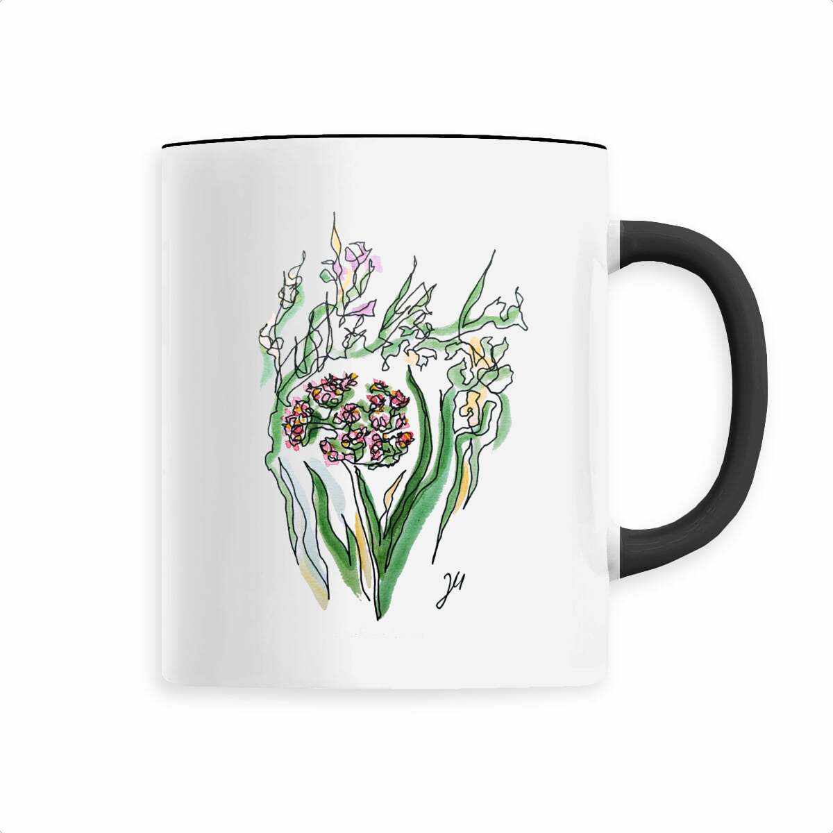Design by Jana - Ceramic mug - Flowers