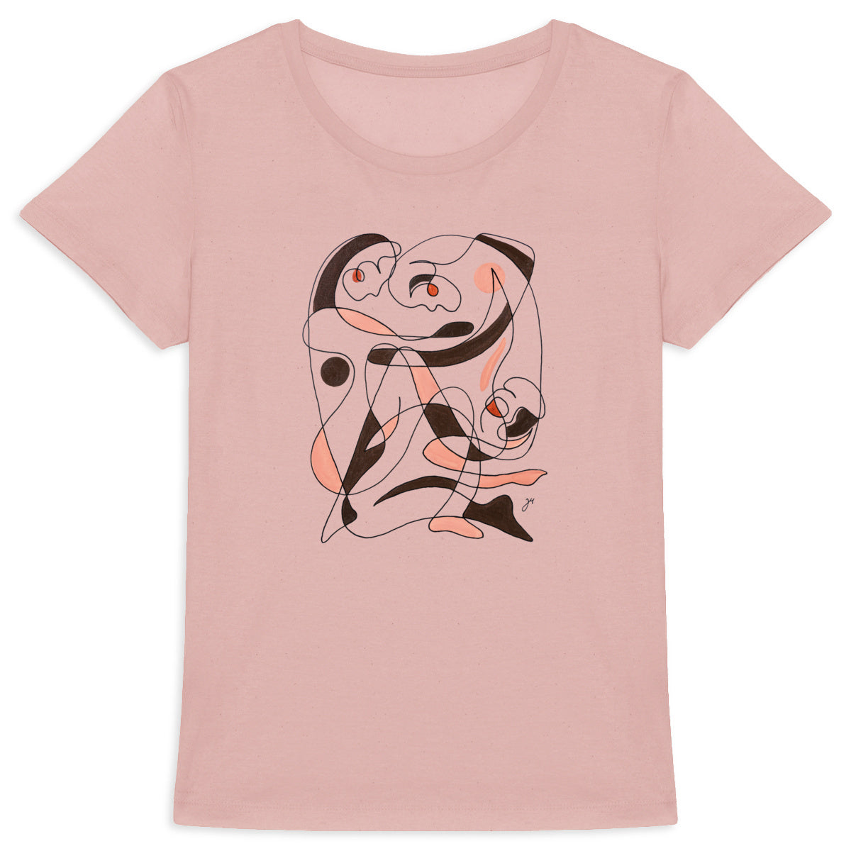 Design by Jana - Women's heavyweight T-shirt - Letting go
