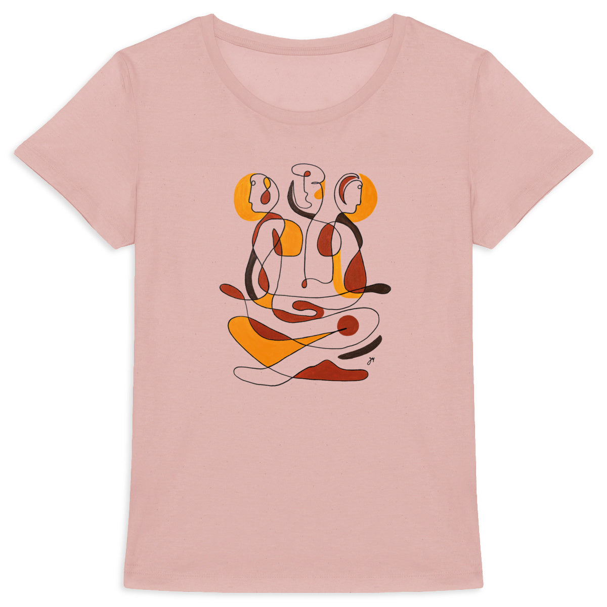Design by Jana - Women's heavyweight T-shirt - Being