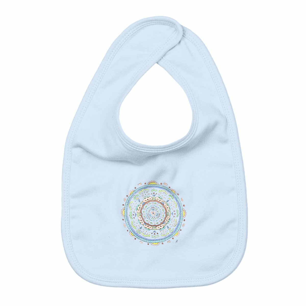 Design by Hannah - Bib - Mandala Sky