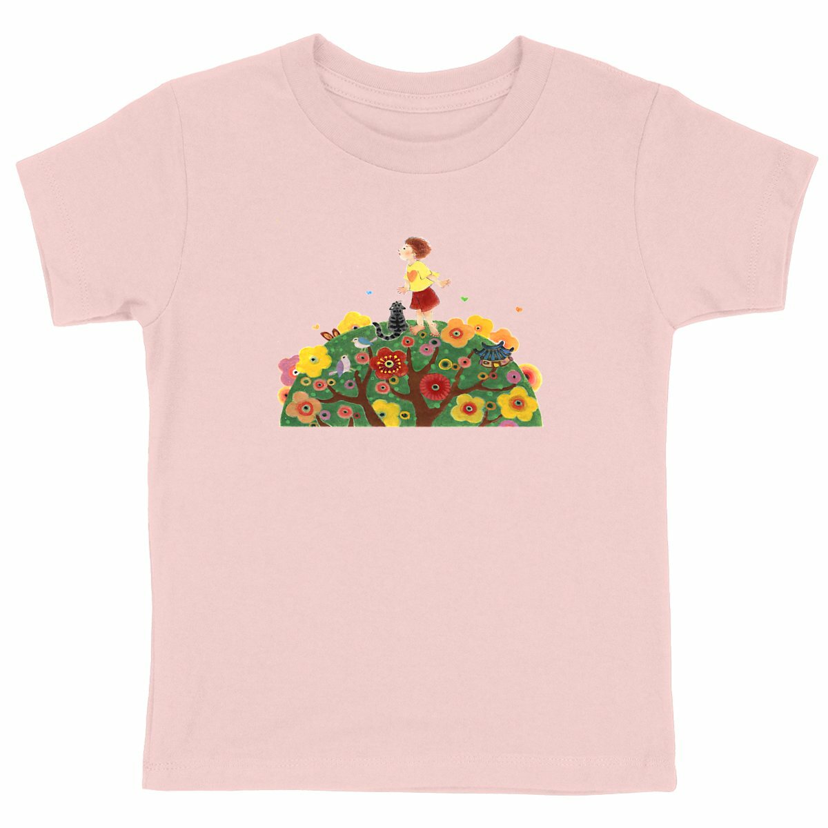 Wonder - Kids T-shirt by Yu - front_pink
