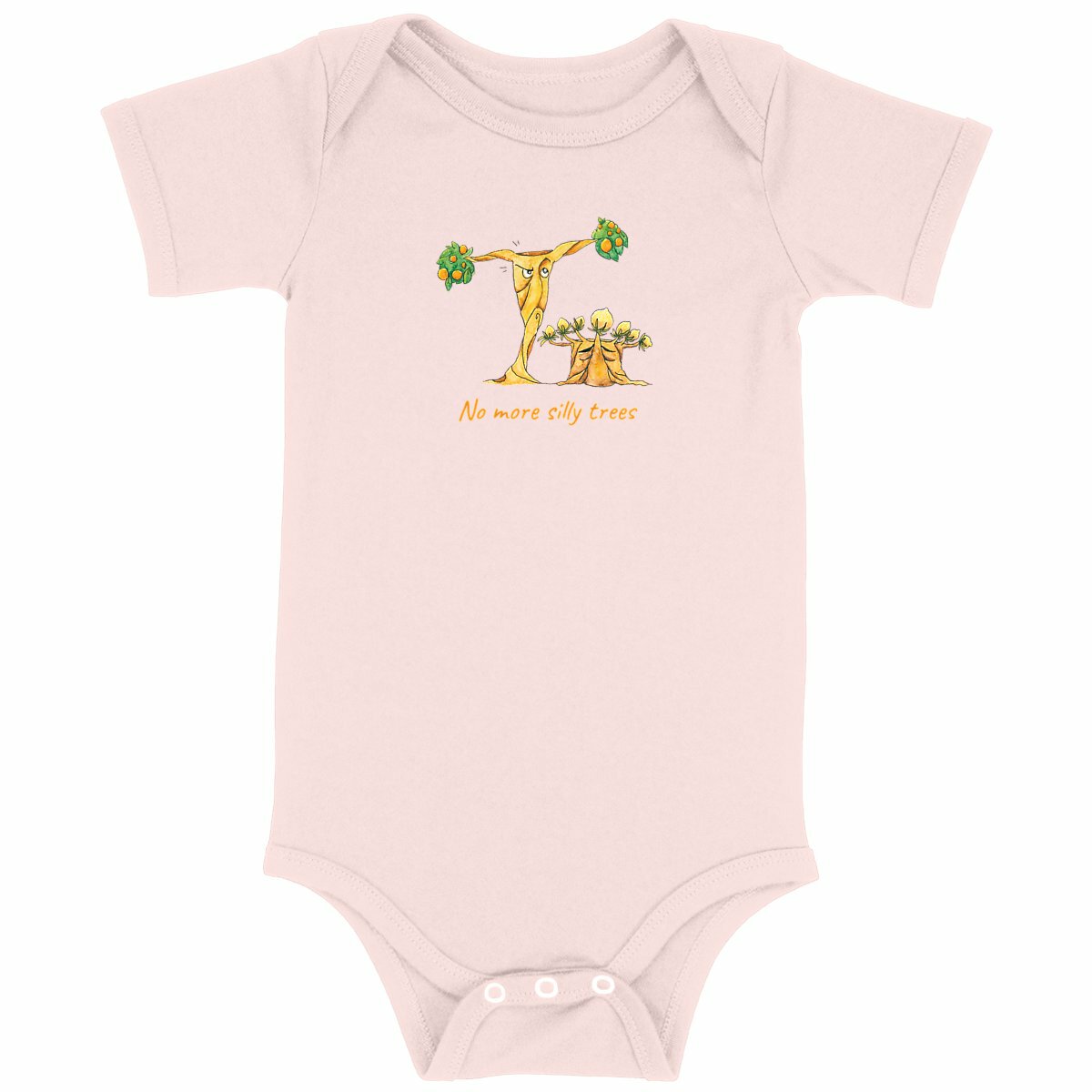 Design by Anabel - Baby bodysuit - Silly trees