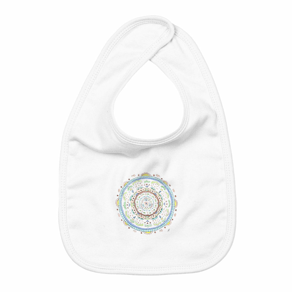 Design by Hannah - Bib - Mandala Sky