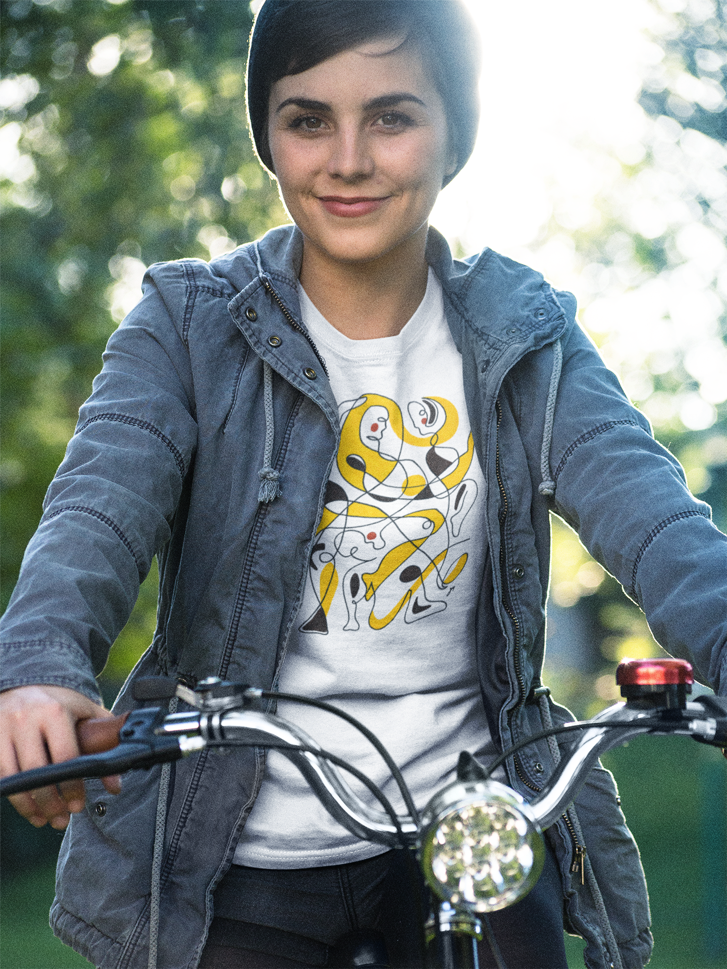 Ontwerp door Jana - Klassiek T-shirt voor dames - Doing