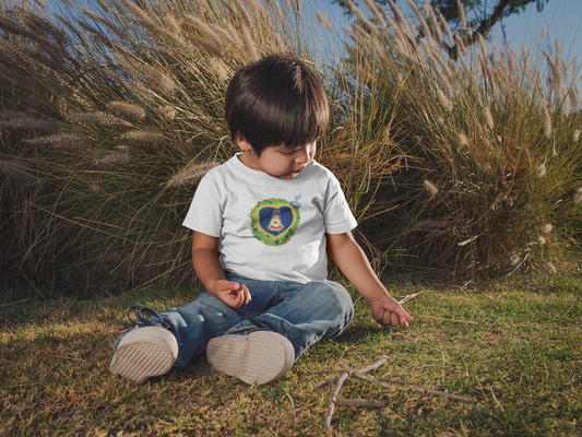 Into the Heart - Kids T-shirt by Yu