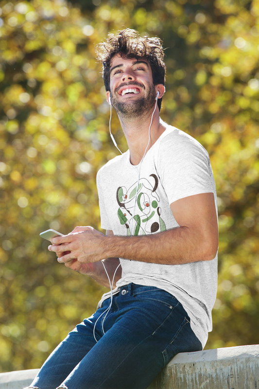 Ontwerp door Jana - Heren slub t-shirt - Dreaming
