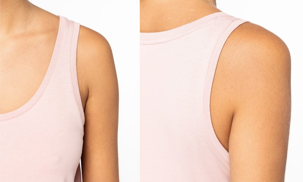Diseño de Jana - Camiseta de tirantes para mujer - Dejar ir