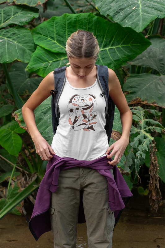 Ontwerp van Jana - Dames tanktop - Loslaten